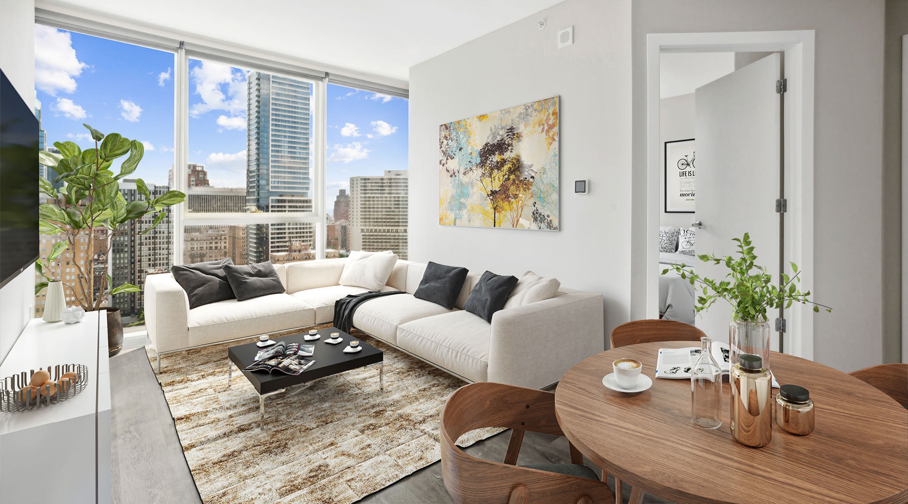 Upgraded Address. Upgraded Life.